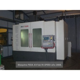 FIDIA AV166 HI-SPEED 3 axes + indexer (4th axis) 2008