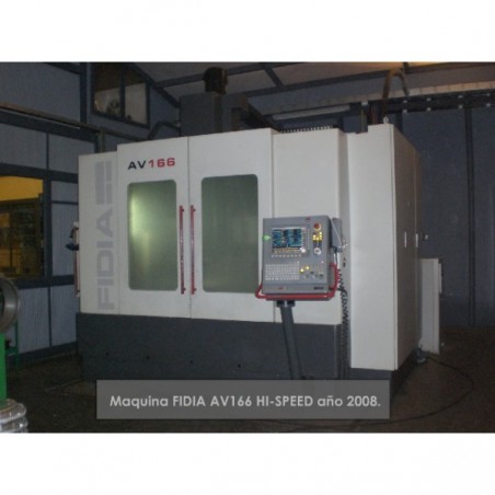 FIDIA AV166 HI-SPEED 3 axes + indexeur (4e axe) 2008
