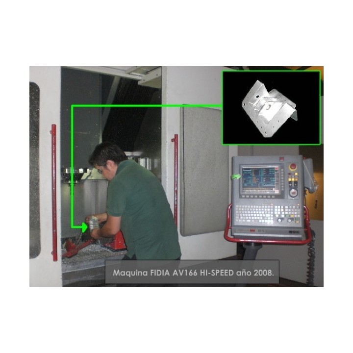 FIDIA AV166 HI-SPEED 3 axes + indexer (4th axis) 2008