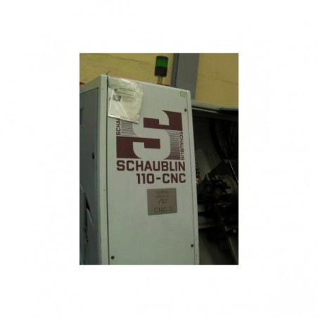 CNC LATHE 3 AXES BRAND SCHAUBLIN 110 CNC FANUC 21