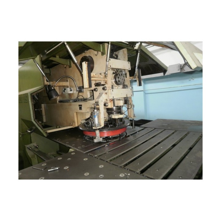 Used rotary stamping and nibbling machine make Behrens type 618/1250