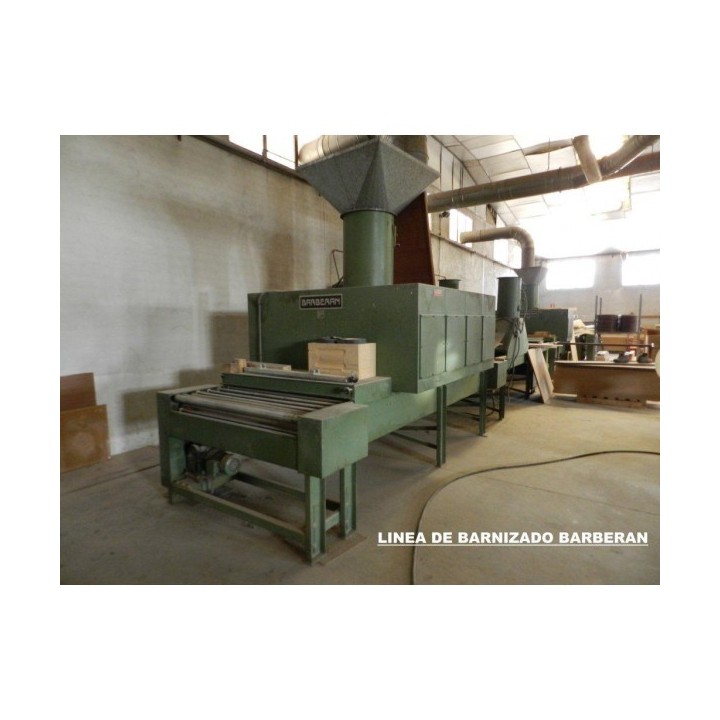Varnishing line BARBERAN