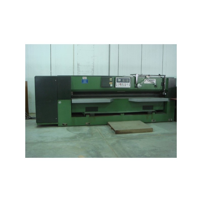 Machine shears for sheet metal cutting wood casati 