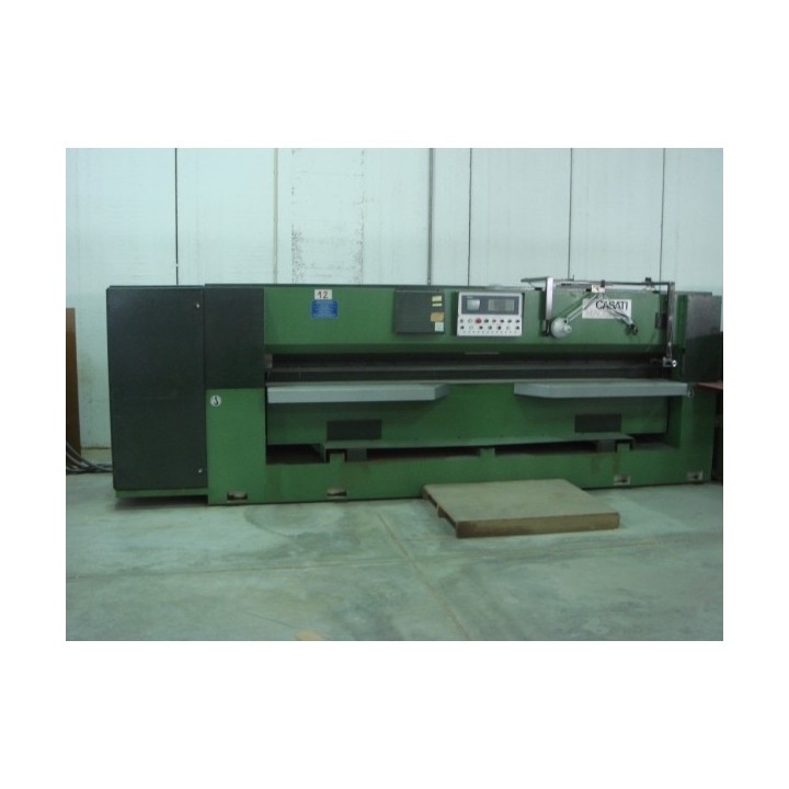 Machine shears for sheet metal cutting wood casati 