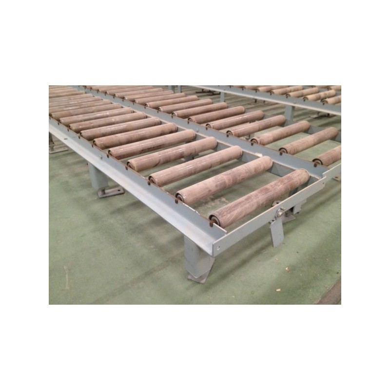 Installation of fixed roller tracks 