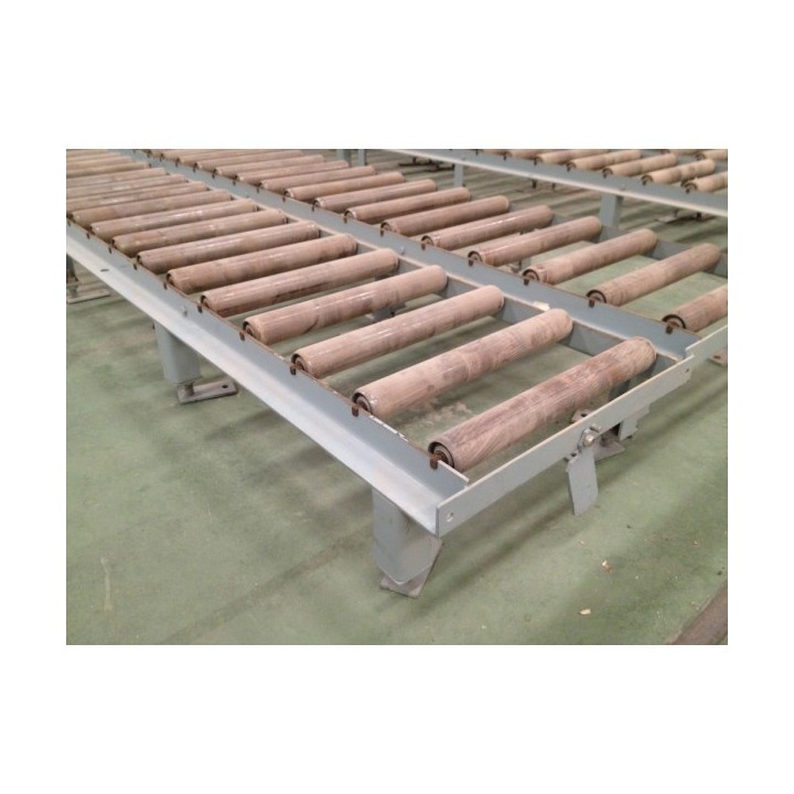 Installation of fixed roller tracks 