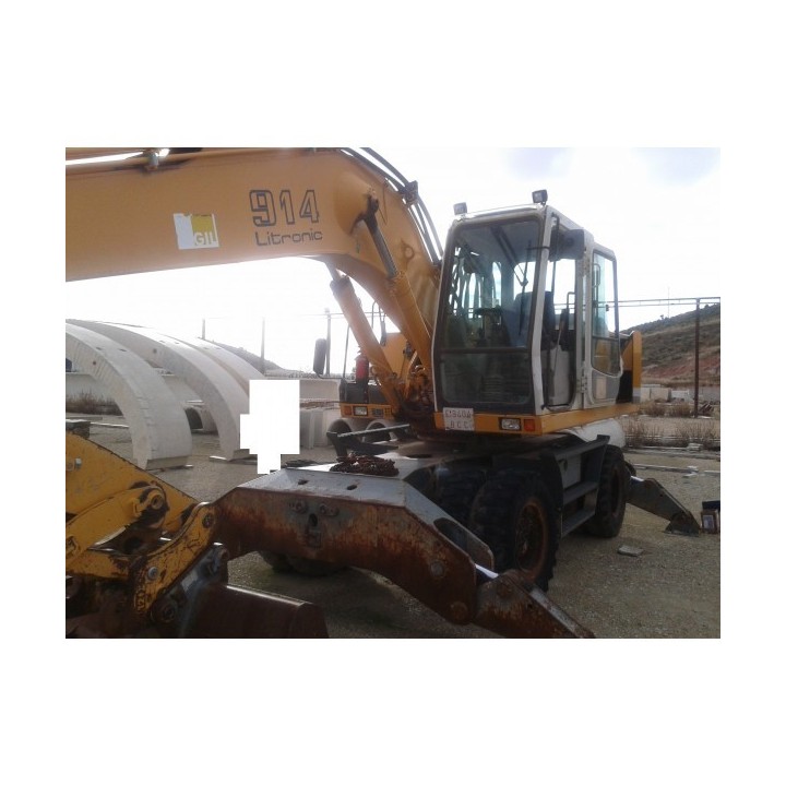 BACKHOE LOADER LIEBHERR LITRONIC A914