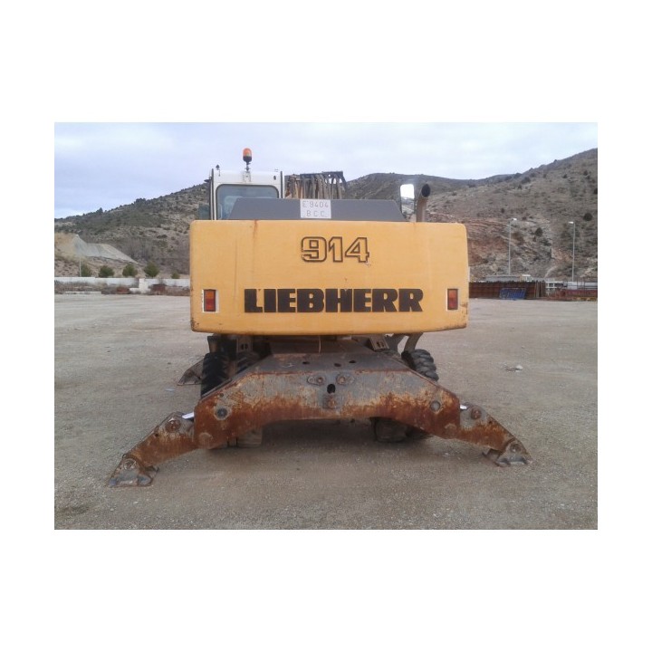 BACKHOE LOADER LIEBHERR LITRONIC A914