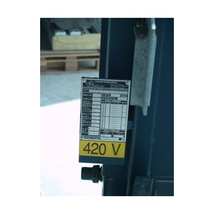 Transformer electric 50 Kva. 420 v.