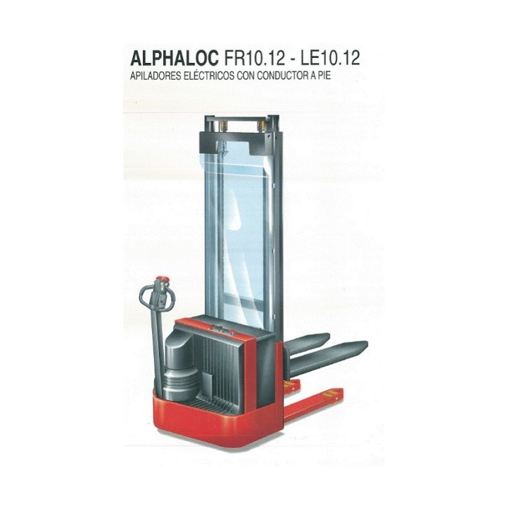 Electric stacker, forklift