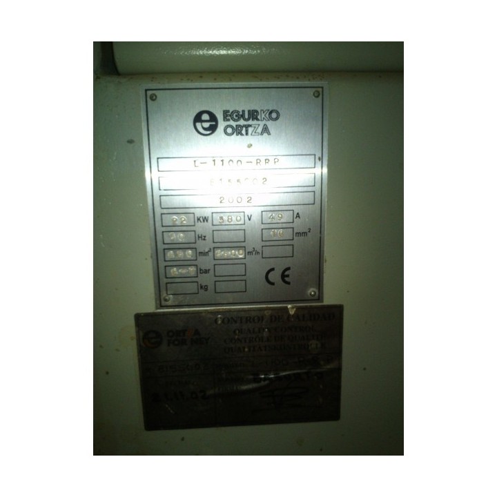 L-1100-RRP DESGRUESADORA EGURKO ORTZA