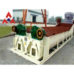 Lavadora de arena tipo espiral