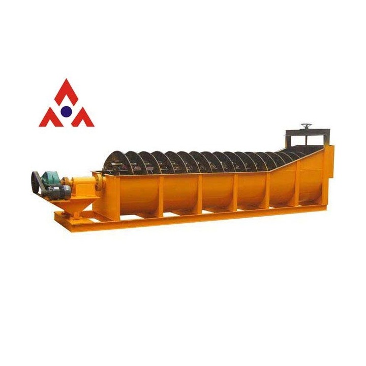 Lavadora de arena tipo espiral