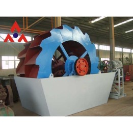 Lavadora de arena tipo rueda