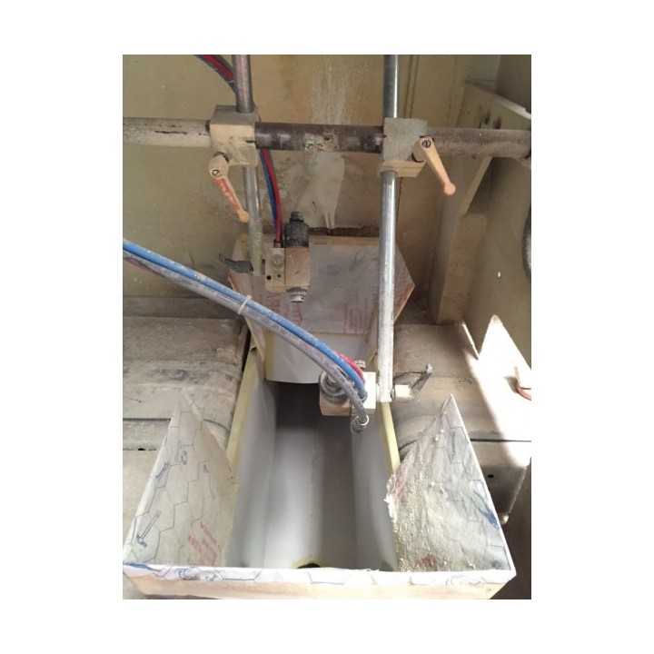 Barnizadora lineal IRIDE + Cargador de 2 brazos