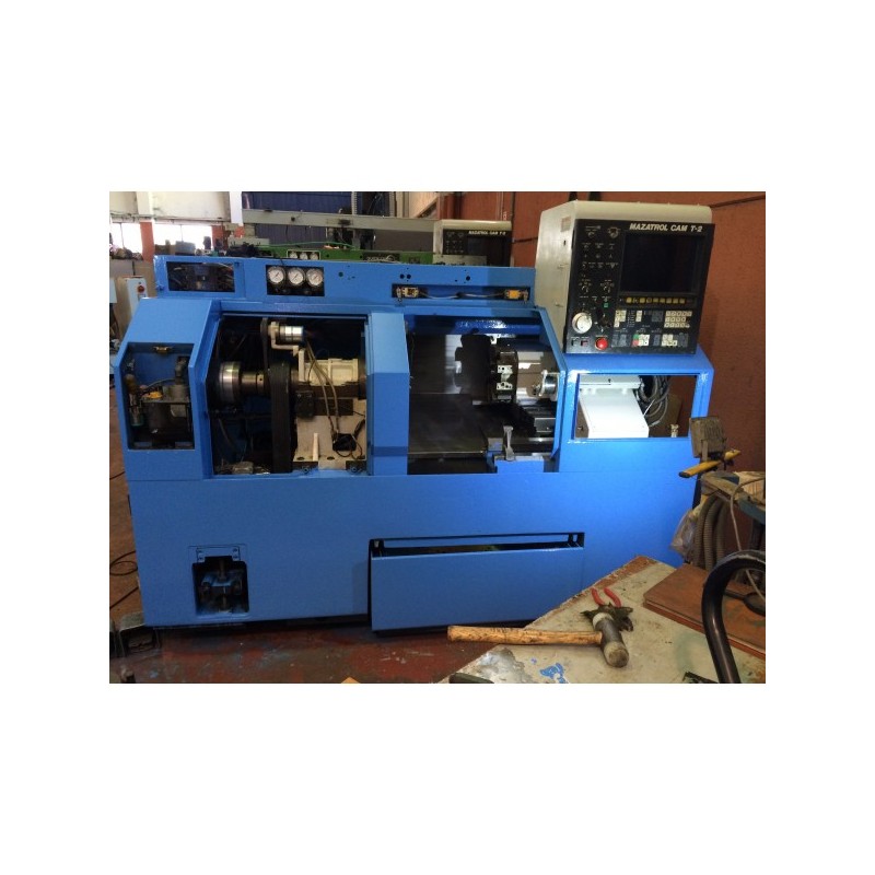 Torno cnc Mazak Quick Turn 15 - 2 ejes