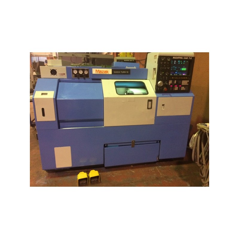 Torno cnc Mazak Quick Turn 15 - 2 ejes