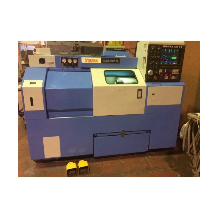 Torno cnc Mazak Quick Turn 15 - 2 ejes