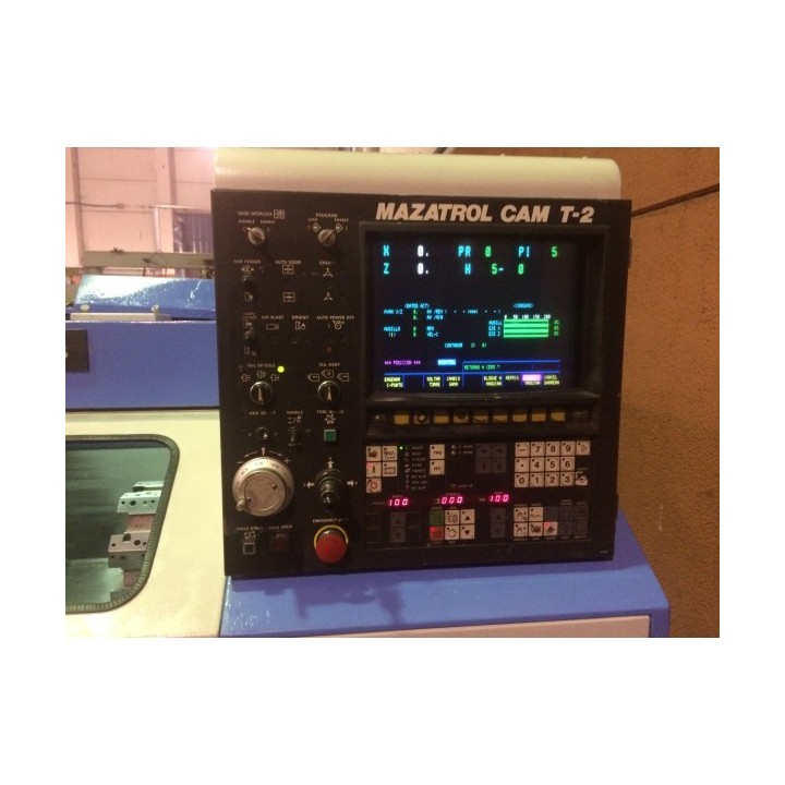 Torno cnc Mazak Quick Turn 15 - 2 ejes