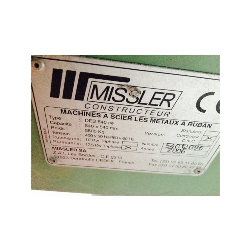 MISSLER 540 CNC