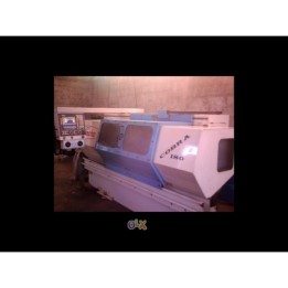  torno cnc pinacho cobra(rayo)180 - (fagor 8055tc)c/ contraponto hidraulico, torreta 