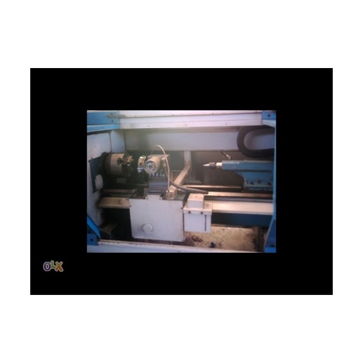  torno cnc pinacho cobra(rayo)180 - (fagor 8055tc)c/ contraponto hidraulico, torreta 