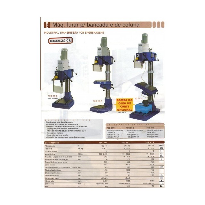 New Drilling Machine with reels