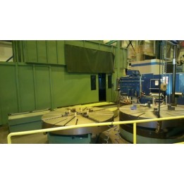 CNC Vertical Turret Lathe with 3 plates DORRIES VCE 180