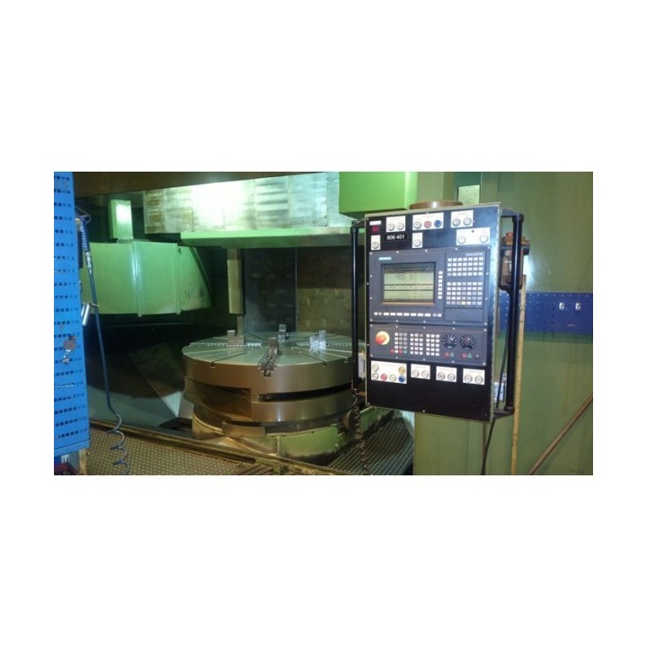 CNC Vertical Turret Lathe with 3 plates DORRIES VCE 180