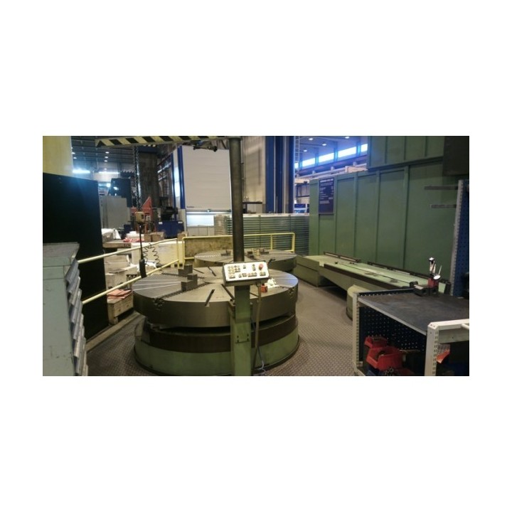 CNC Vertical Turret Lathe with 3 plates DORRIES VCE 180