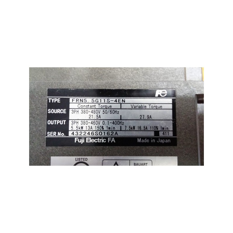 VARIADOR FUJI 7, 5KW
