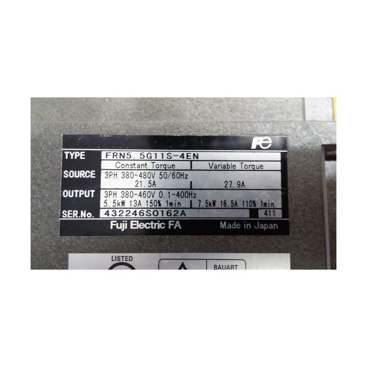 VARIADOR FUJI 7, 5KW