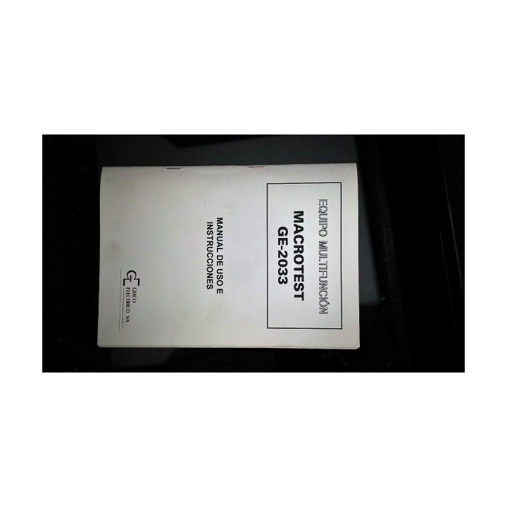 MACROTEST GE 2033
