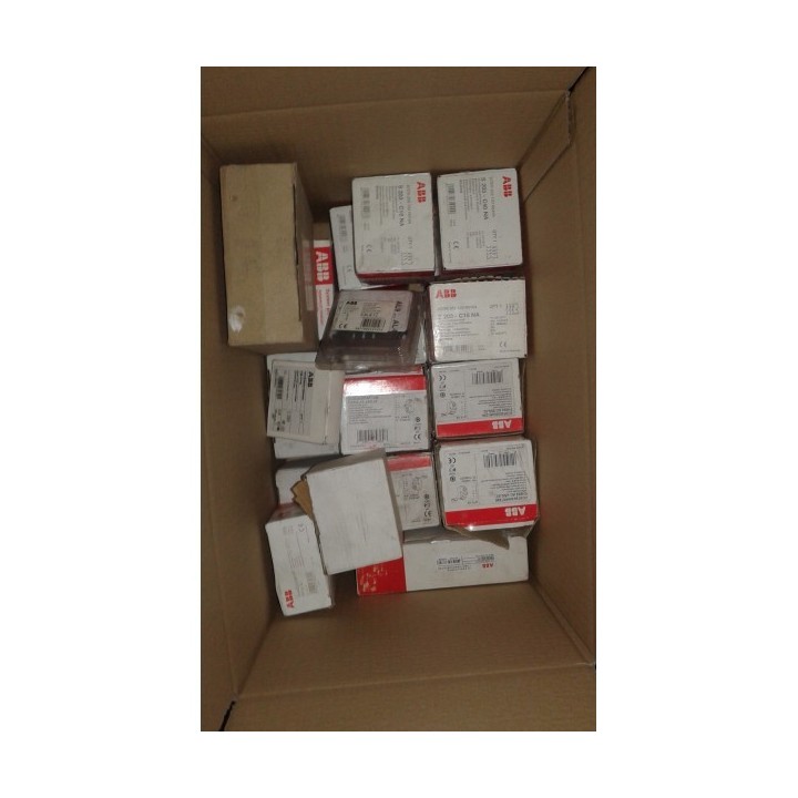 LOTE MATERIAL ELECTRICO ABB