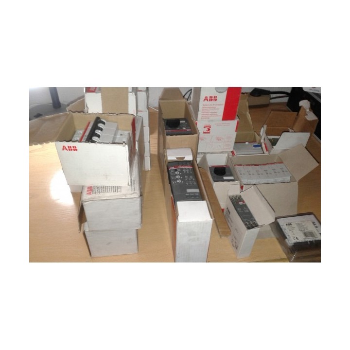 LOTE MATERIAL ELECTRICO ABB