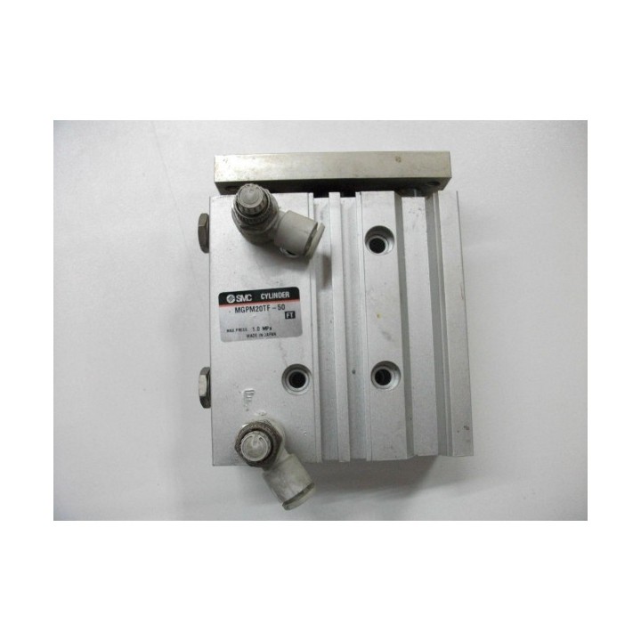 Empujador, cilindro compacto SMC MGPM20TF-50