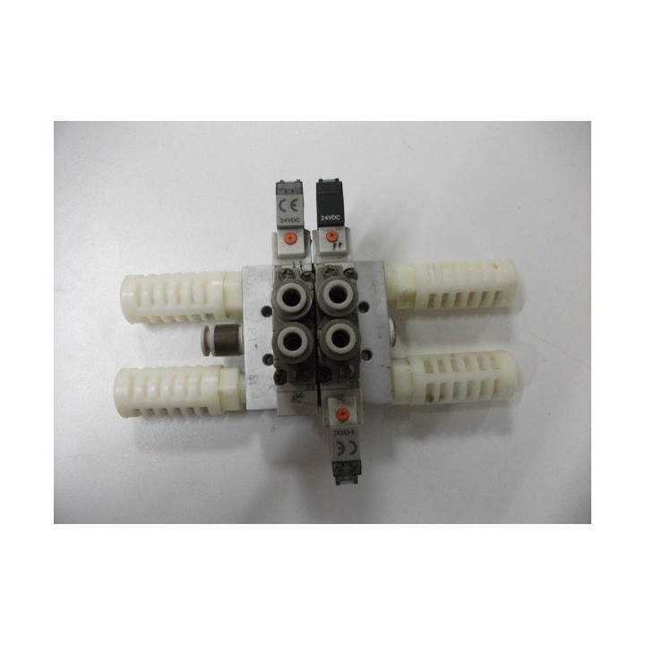 Valvula solenoide SMC SY5120-5LOU-C6F-Q