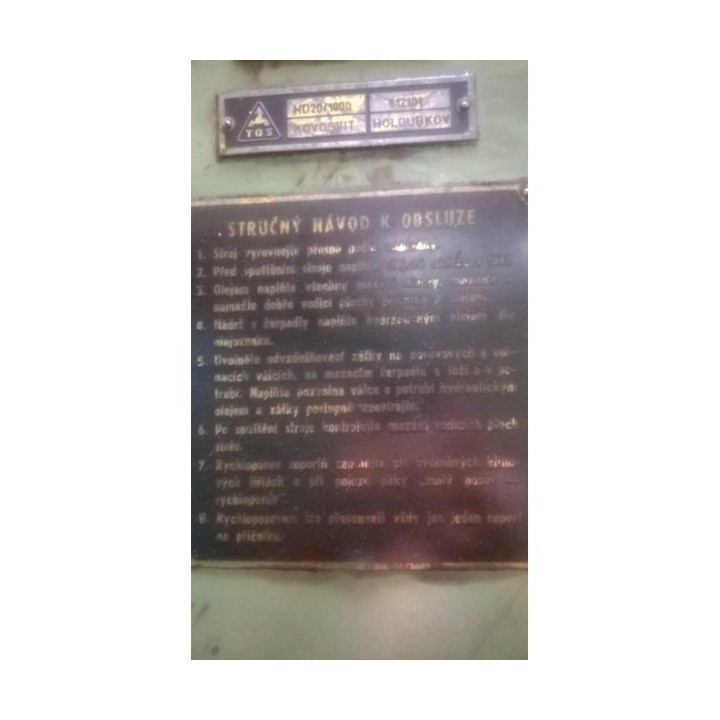TOS HD 20 A