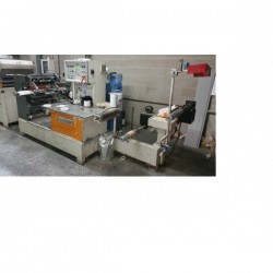 HUSER HOT COATING MACHINE 700 MM. - Varnishing machines