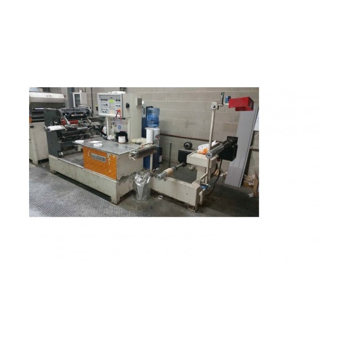 MAQUINA HOT COATING HUSER DE 700 MM.