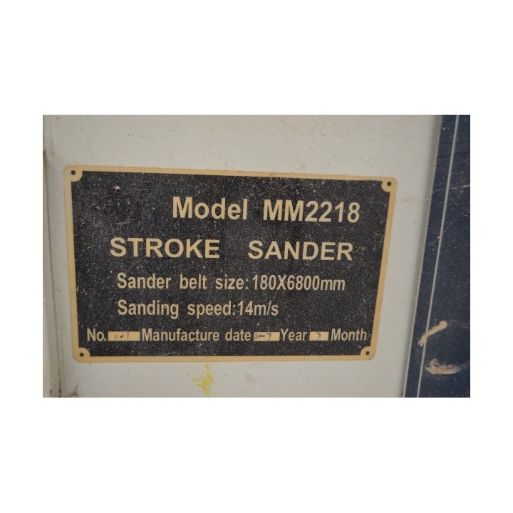 Lijadora de Banda STROKE SANDER MM2218