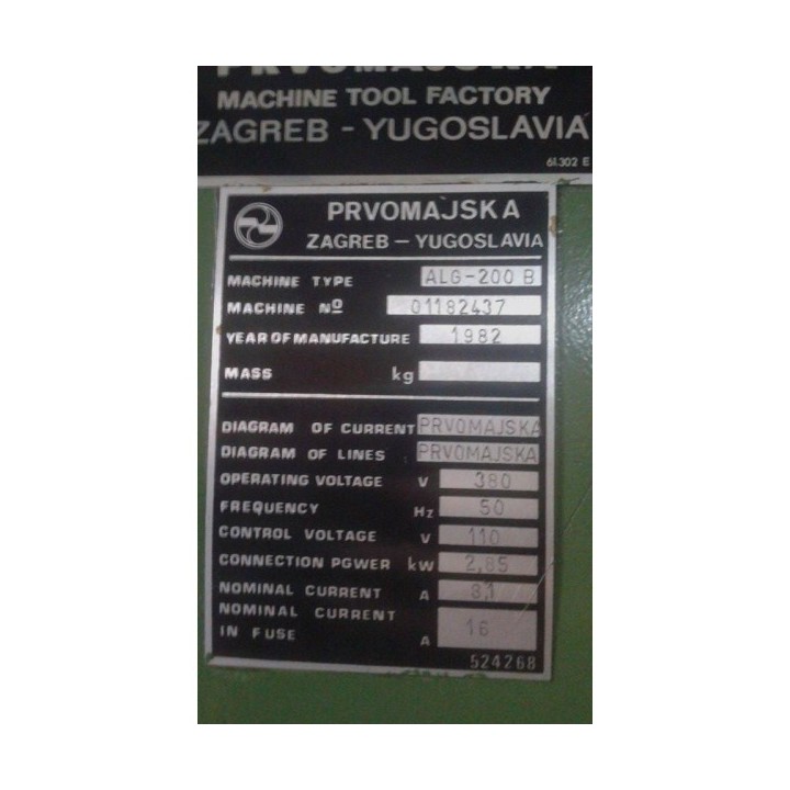 Fresadora PRVOMAJSKA c/ Digital – Ref. 98