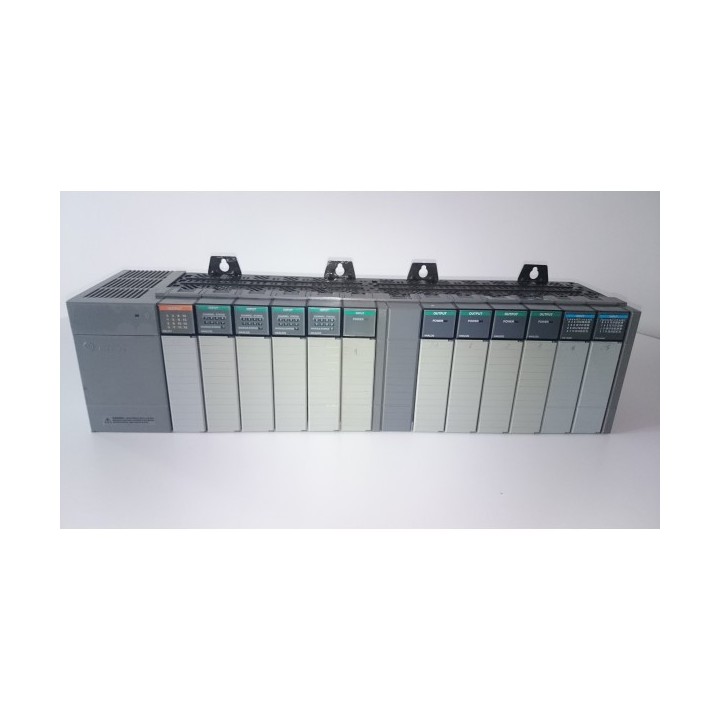 ALLEN BRADLEY SLC 500 I/O SYSTEM 12 SLOT