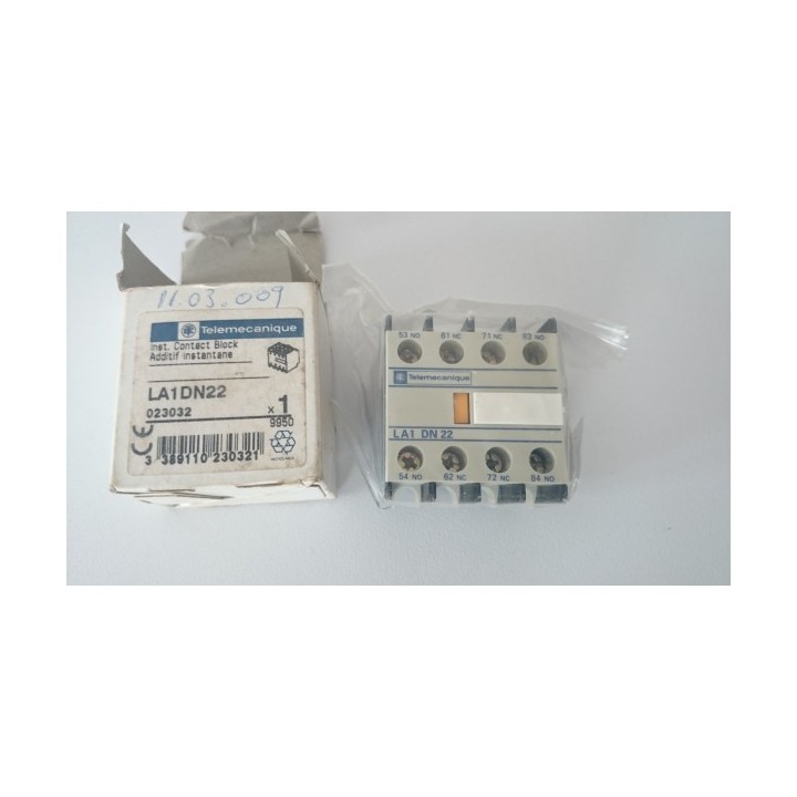 Telemecanique LA1-DN22 Contact Block 