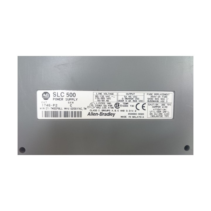 Allen-Bradley SLC-500 1746-P2