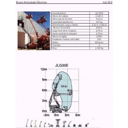 BRAZO ARTIC ELÉCTRICO, 30 E, 11. 5 M. JLG