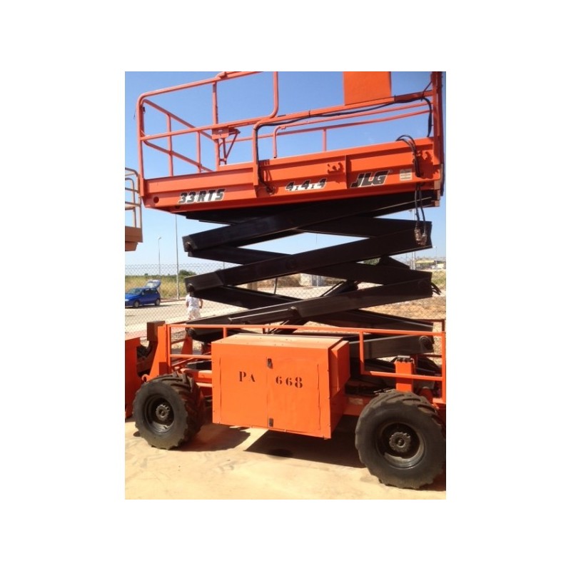TIJERA DIESEL, 33 RTS (4X4X4), 12 M. JLG