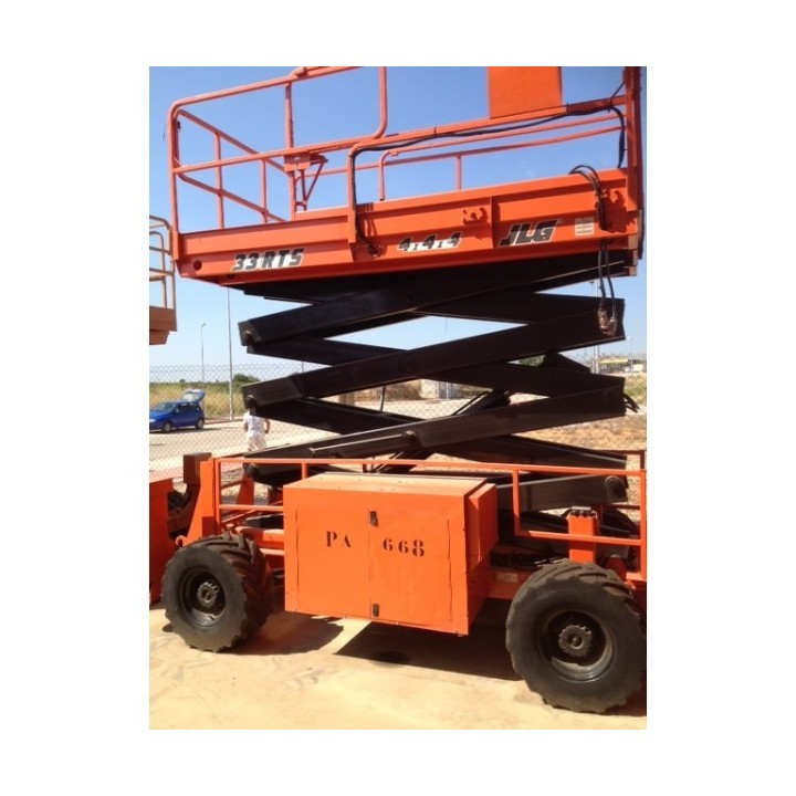 TIJERA DIESEL, 33 RTS (4X4X4), 12 M. JLG