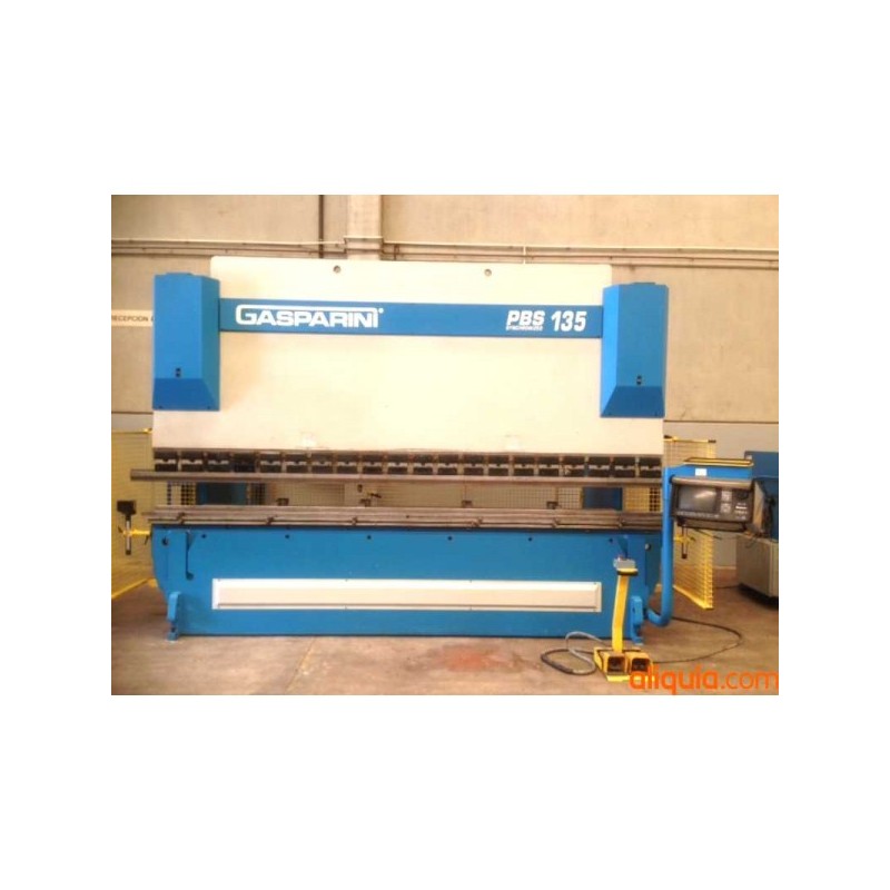 Plegadora CNC GASPARINI de 4 metros