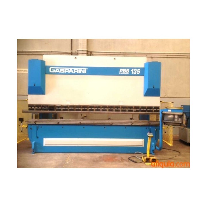 Plegadora CNC GASPARINI de 4 metros